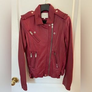 IRO Han leather jacket (size 36)